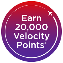 Earn 20,000 Velocity Points*
