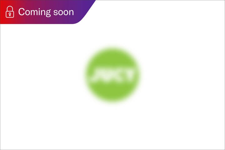 Blurred logo with text "Coming soon"