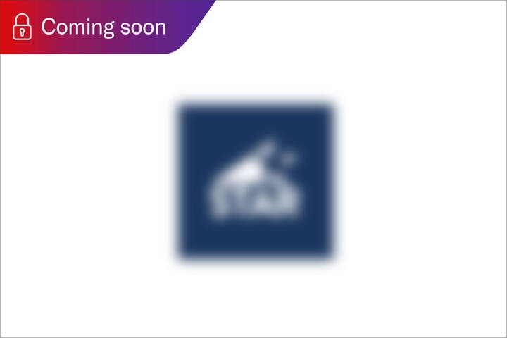 Blurred logo with text "Coming soon"