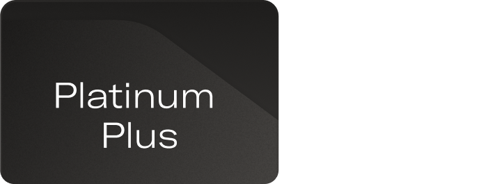 image of a platinum plus velocity card