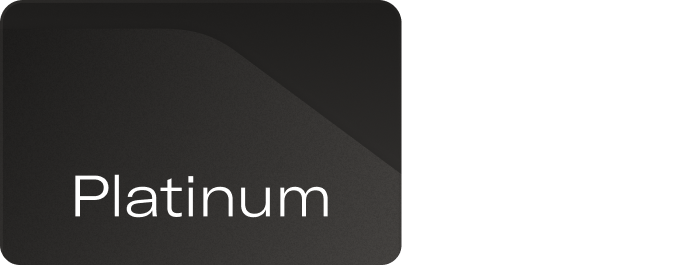 image of a platinum velocity card