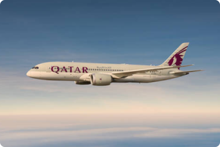 Image of Qatar Airways aircraft