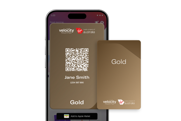 Gold Digital Membership Card