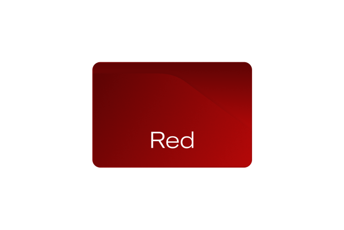 Red Digital Membership Card