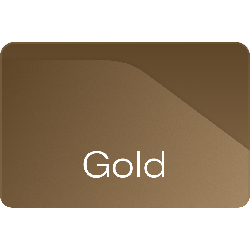 Gold Membership Card