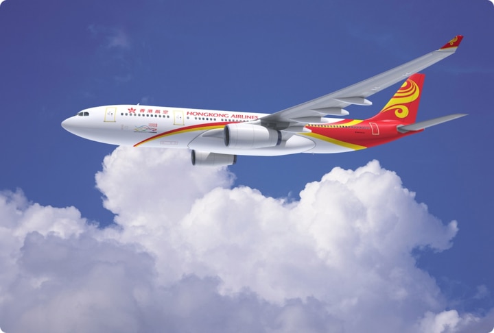 Image of a Hong Kong Airlines aircraft