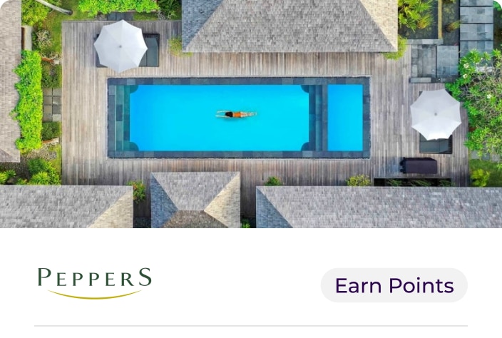 Image of the swimming pool at Peppers Seminyak