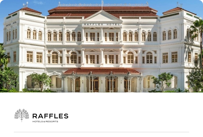 Image of the Raffles Singapore building