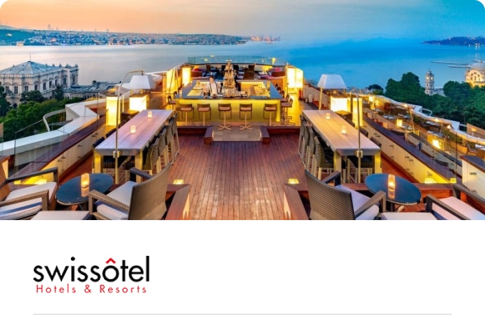 Image of the outdoor views of the Swissôtel The Bosphorus Istanbul hotel