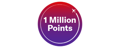 1M Points roundel