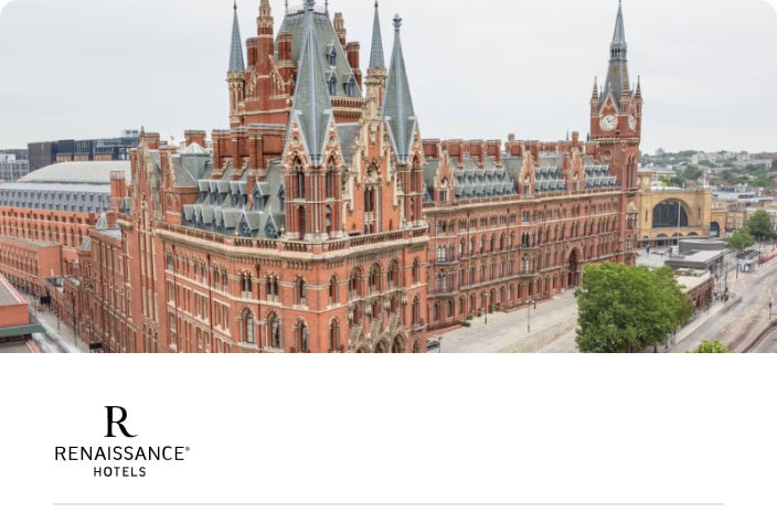Image of the exterior of St. Pancras Renaissance Hotel London
