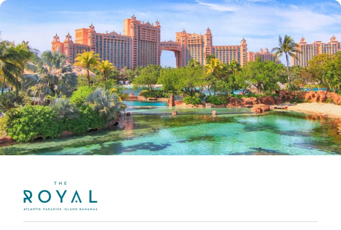 Image of a pool at The Royal at Atlantis