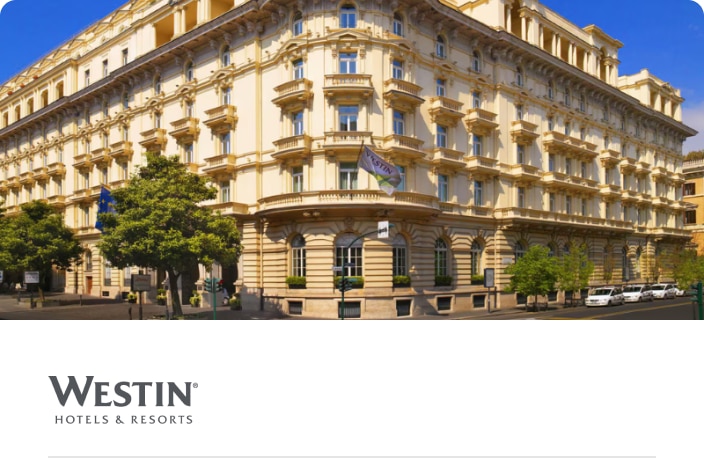 Image of the exterior of The Westin Excelsior, Rome