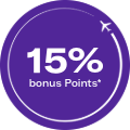 10% bonus Points