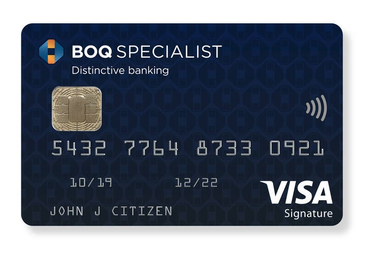 Image of BOQ Specialist Signature Card