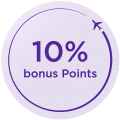 10% bonus Points