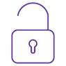 Unlocked Lock Icon