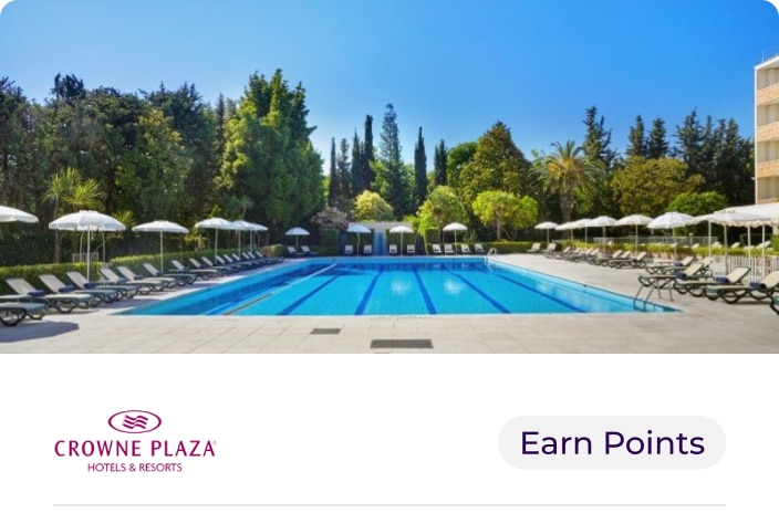 Image of a swimming pool at Crowne Plaza Rome