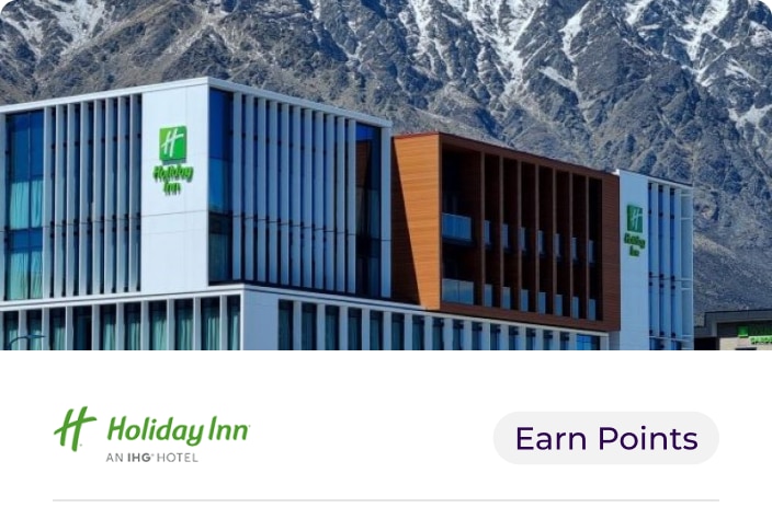 Image of the Holiday Inn Express Remarkables Park in front of a mountain range in Queenstown