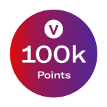 icon of 100,000 Velocity Points