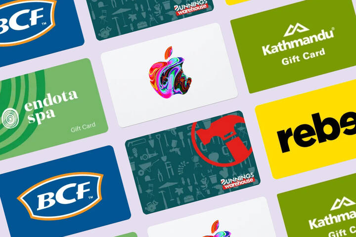 Gift cards at Velocity Rewards Store