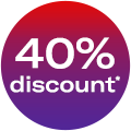 40% off discount on buying points