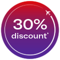 30% off discount on buying points