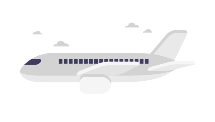 illustration of a plane