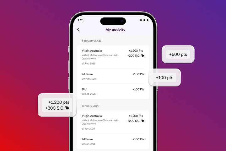 Check your Points activity via the Velocity App Feature Image