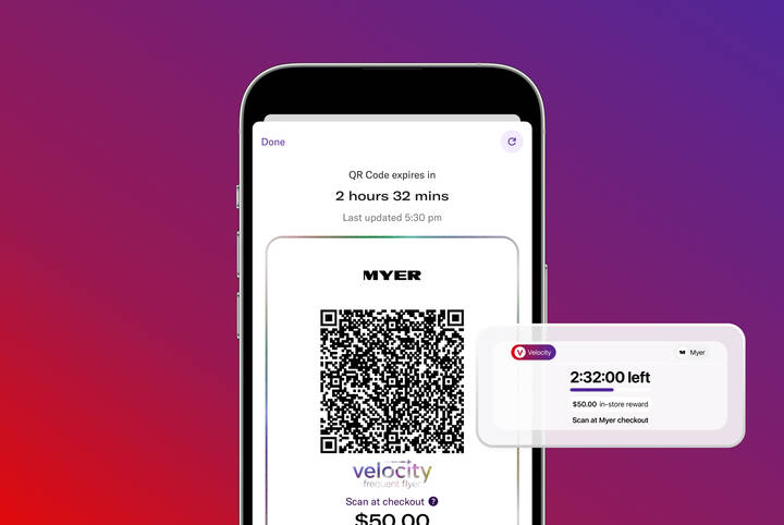 Redeem with MYER via the Velocity App Feature Image
