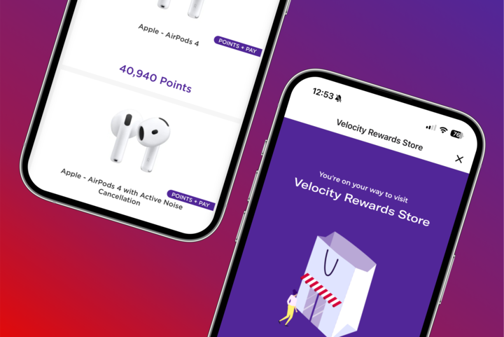 View the Velocity Reward Store via the Velocity App Feature Image